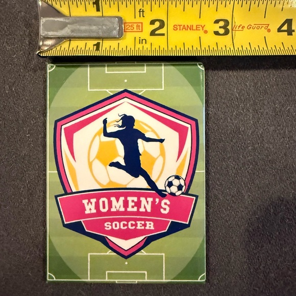 Women’s Soccer Magnet - Picture 2 of 3